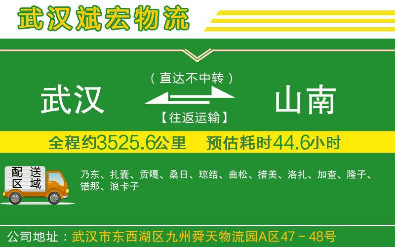 武漢到山南貨運公司