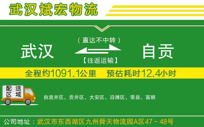 武漢到自貢貨運公司