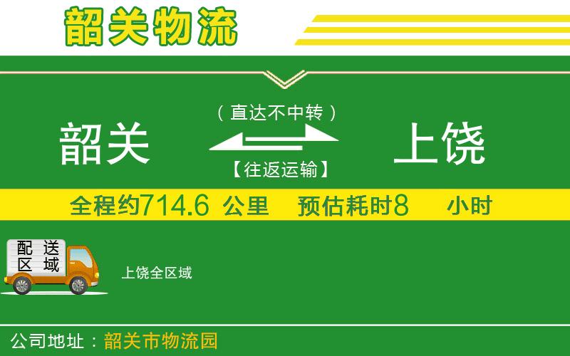 韶關(guān)到上饒物流公司