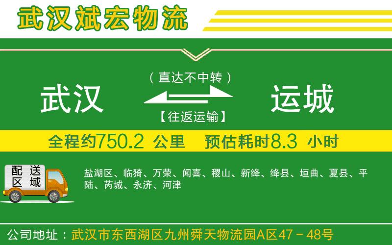 武漢到運城物流專(zhuān)線(xiàn)