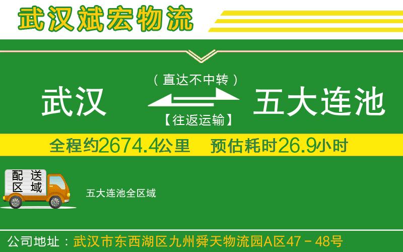 武漢到五大連池貨運專(zhuān)線(xiàn)
