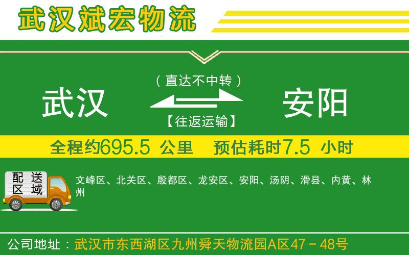 武漢到安陽(yáng)貨運專(zhuān)線(xiàn)