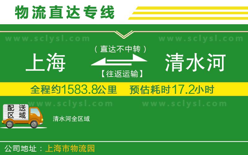 上海到清水河物流專(zhuān)線(xiàn)