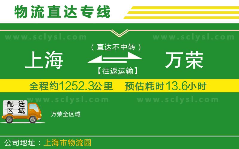 上海到萬(wàn)榮物流專(zhuān)線(xiàn)