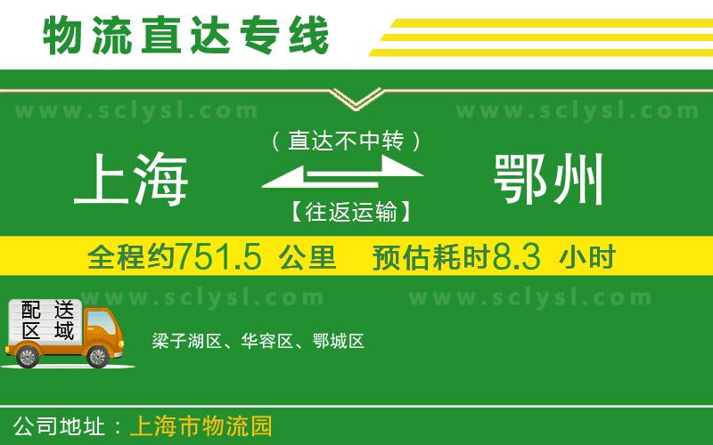 上海到鄂州物流專(zhuān)線(xiàn)