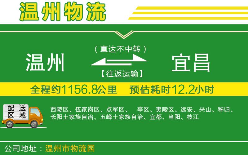 溫州到宜昌貨運專(zhuān)線(xiàn)